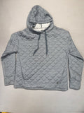 Jones New York Sport Women's Gray Hoodie Size M Pullover Sweatshirt