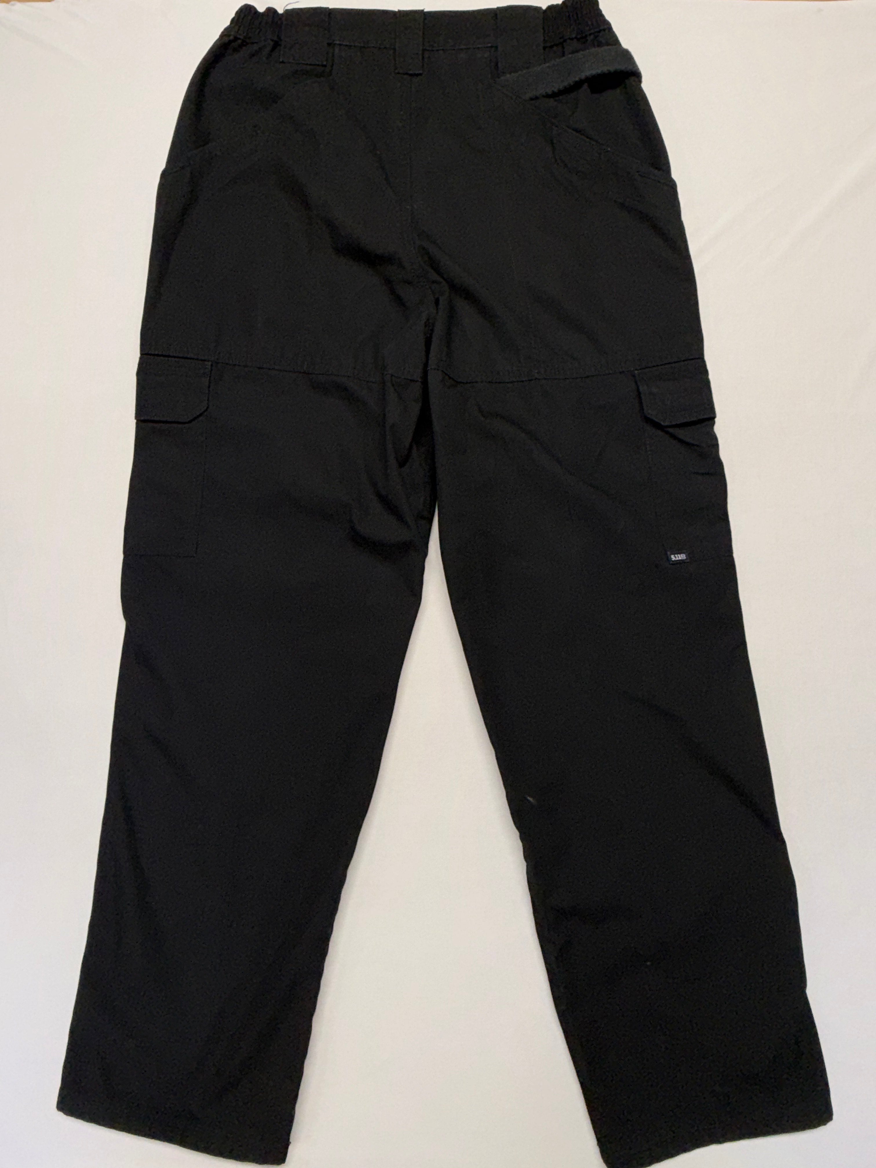 5.11 Tactical Black Cargo Pants Men's 34x32 Utility Duty Pants - Excellent Used