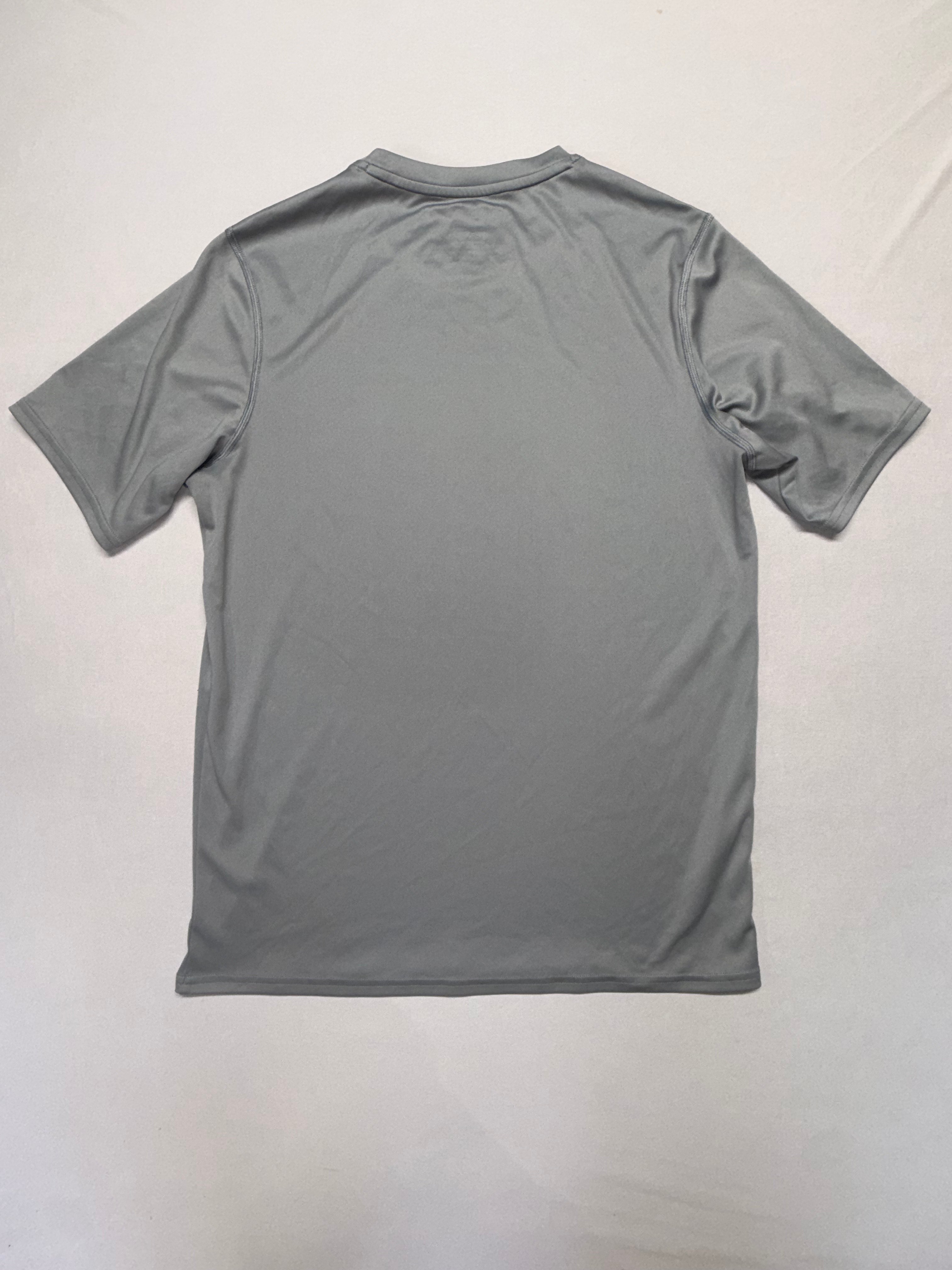 Speedo Athletic Performance T-Shirt Men's Small Gray Workout Shirt