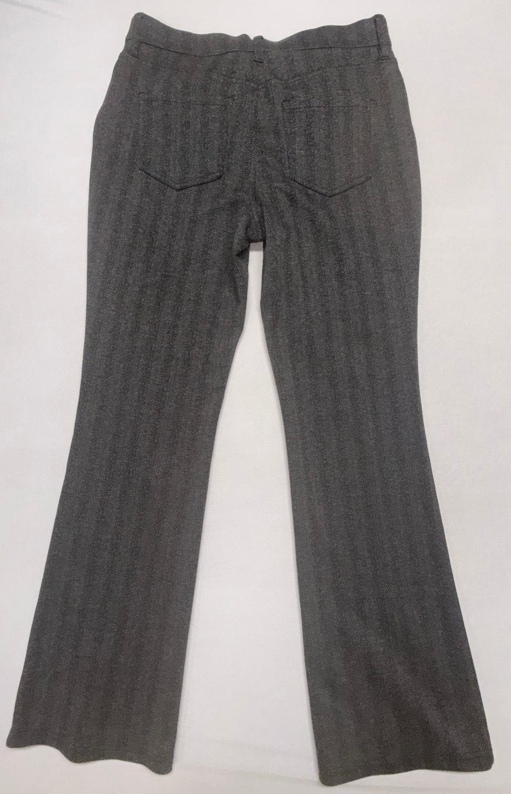 Simply Vera Vera Wang Charcoal Bootcut Pants - Women's Medium - Stretch Knit Dress Pant