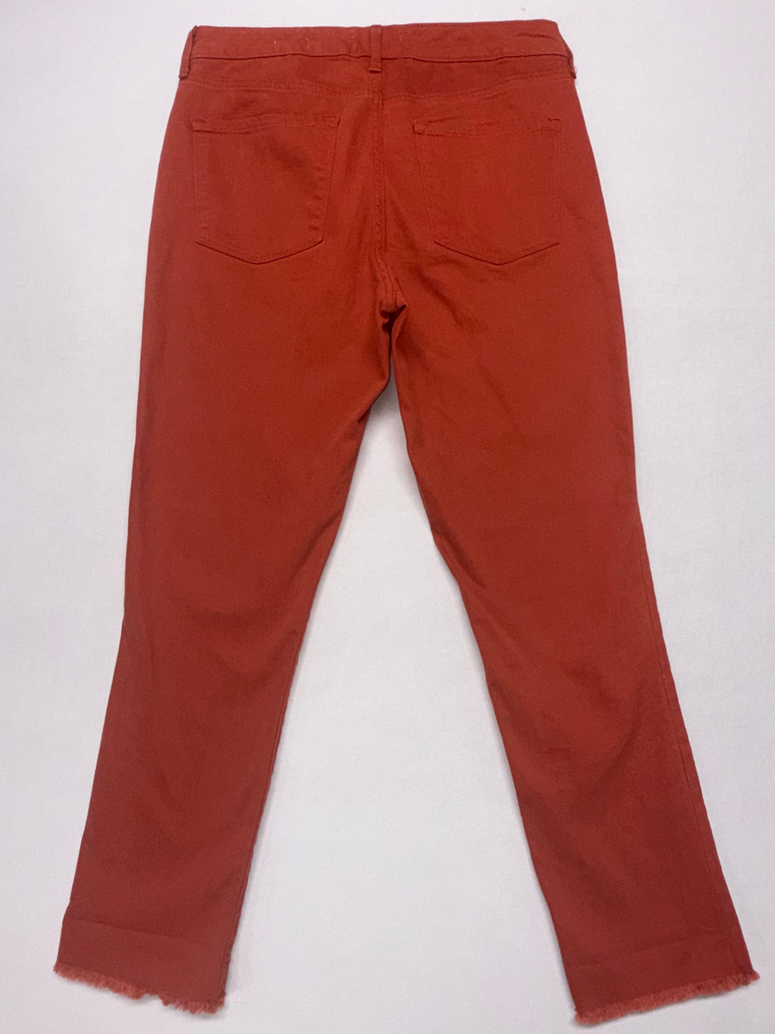 Nine West Gramercy Crop Red jeans - Women's Size 8 - Mid Rise Slim Fit