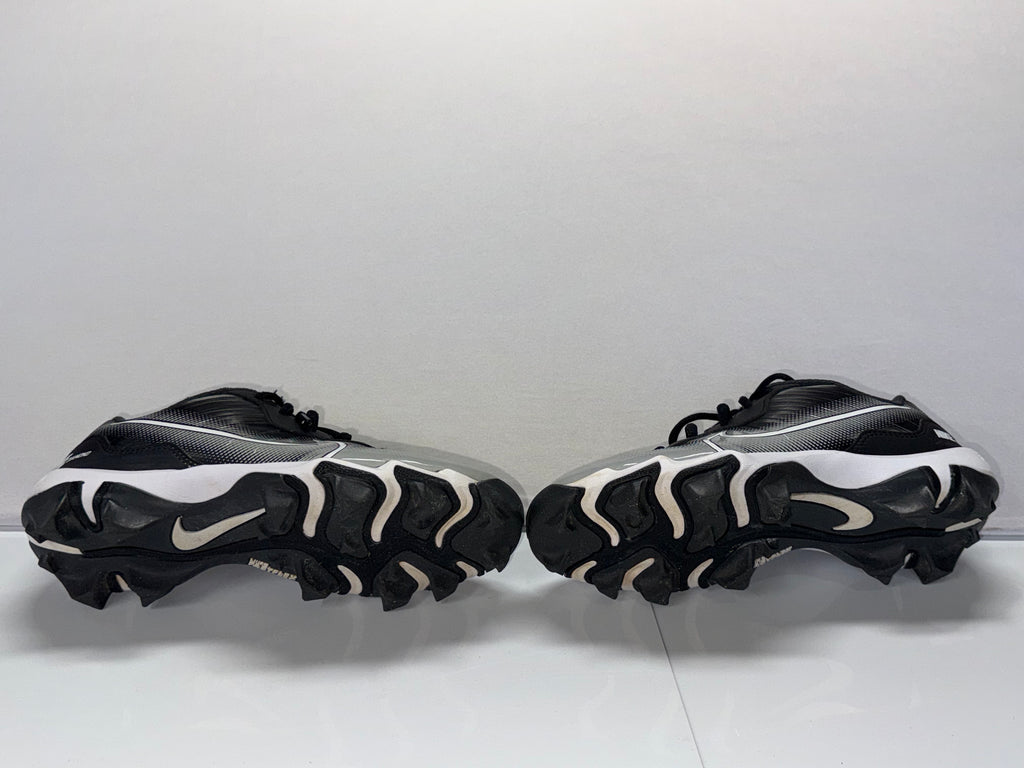 Nike Youth Baseball Cleats Size %Y Blick Gray Molded Studs DJ6525-011