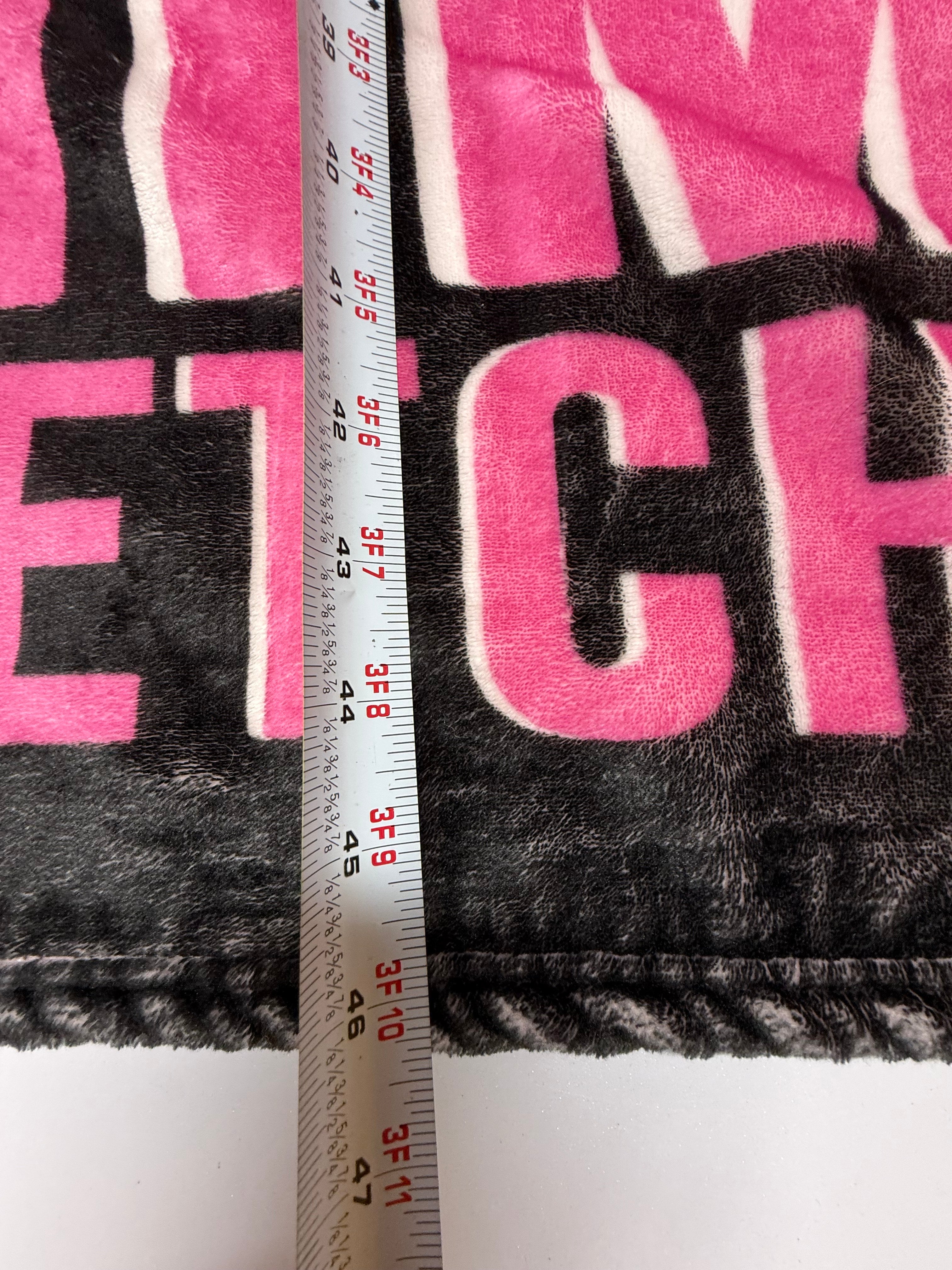 Anime Girl Plush Throw Blanket - "Just a Girl Who Loves Anime & Sketching" Small Fleece Throw