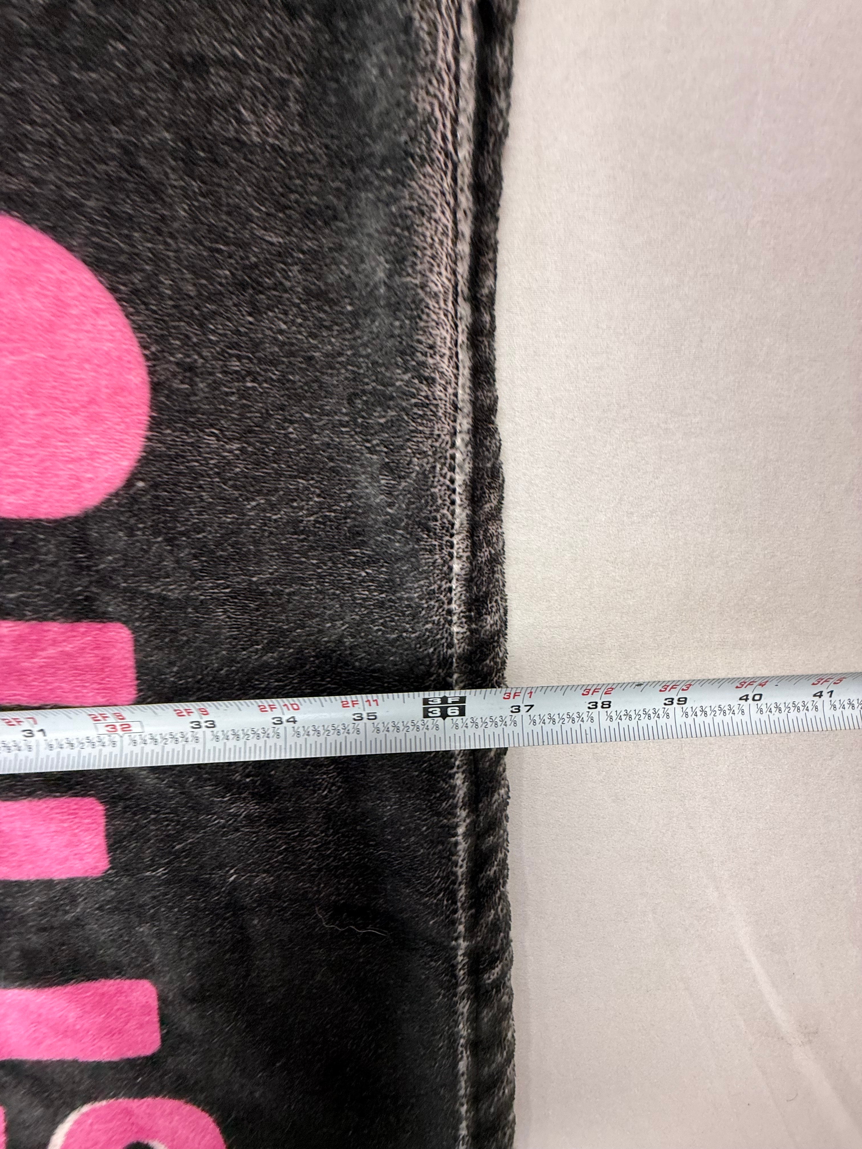 Anime Girl Plush Throw Blanket - "Just a Girl Who Loves Anime & Sketching" Small Fleece Throw