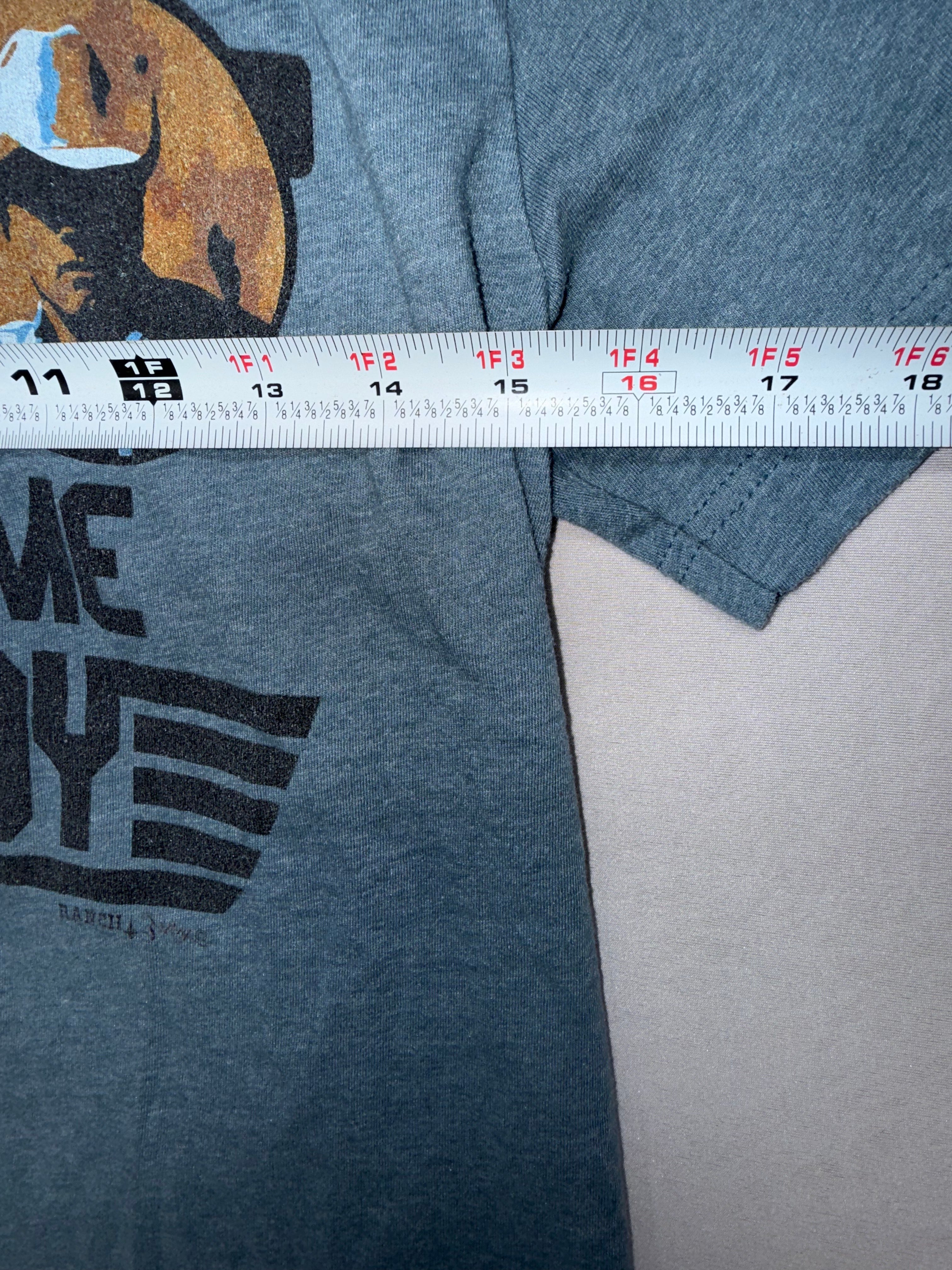 Women's "Talk to Me Cowboys" Graphic T-Shirt - Western Cowboy Sunglasses Tee Size M
