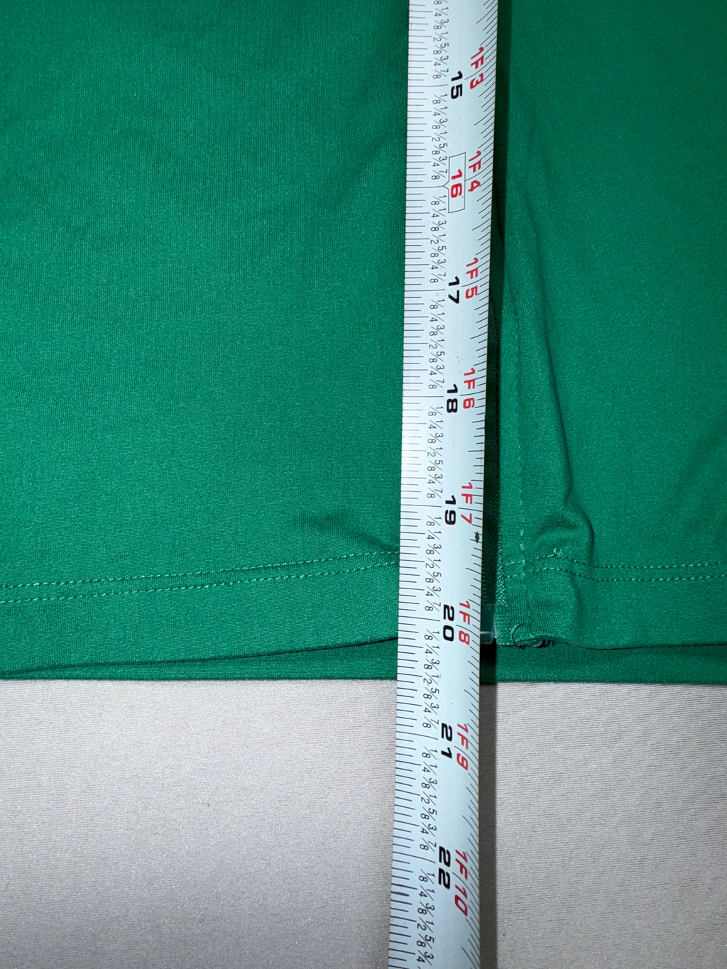 D. Jeans Women's Large Green Short Sleeve Hoodie Zip Up Lightweight Top L
