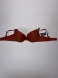 Danskin Intimates Bra New with Tap Retail $64 Rust Orange Padded Bra Women's