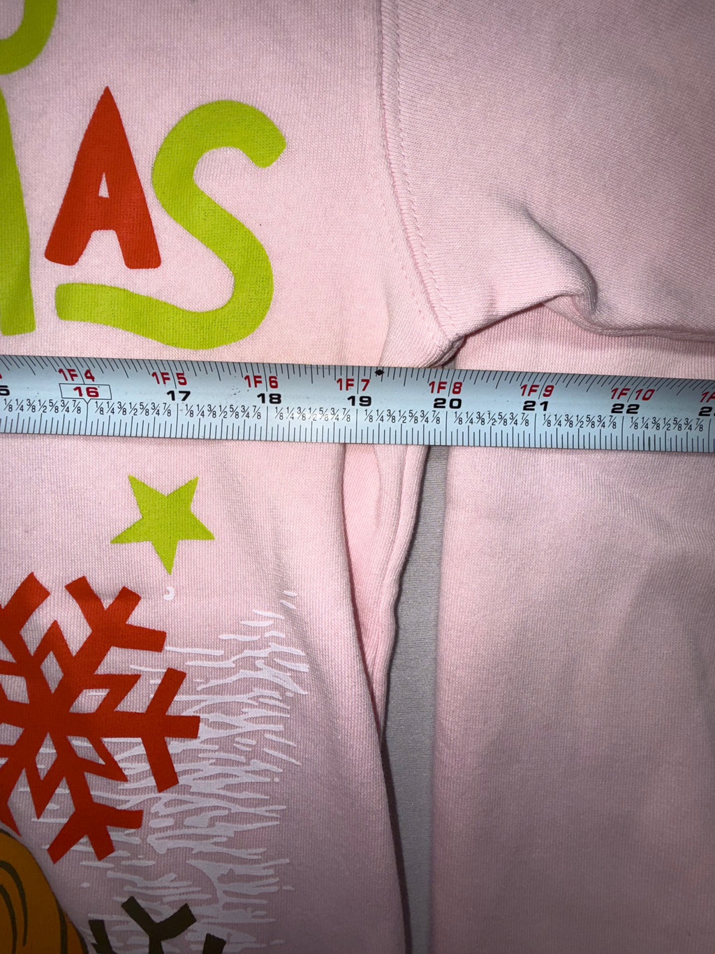 New Grinch Merry Grinchmas Sweatshirt Women's Medium Pink Christmas Graphic Holiday Pullover