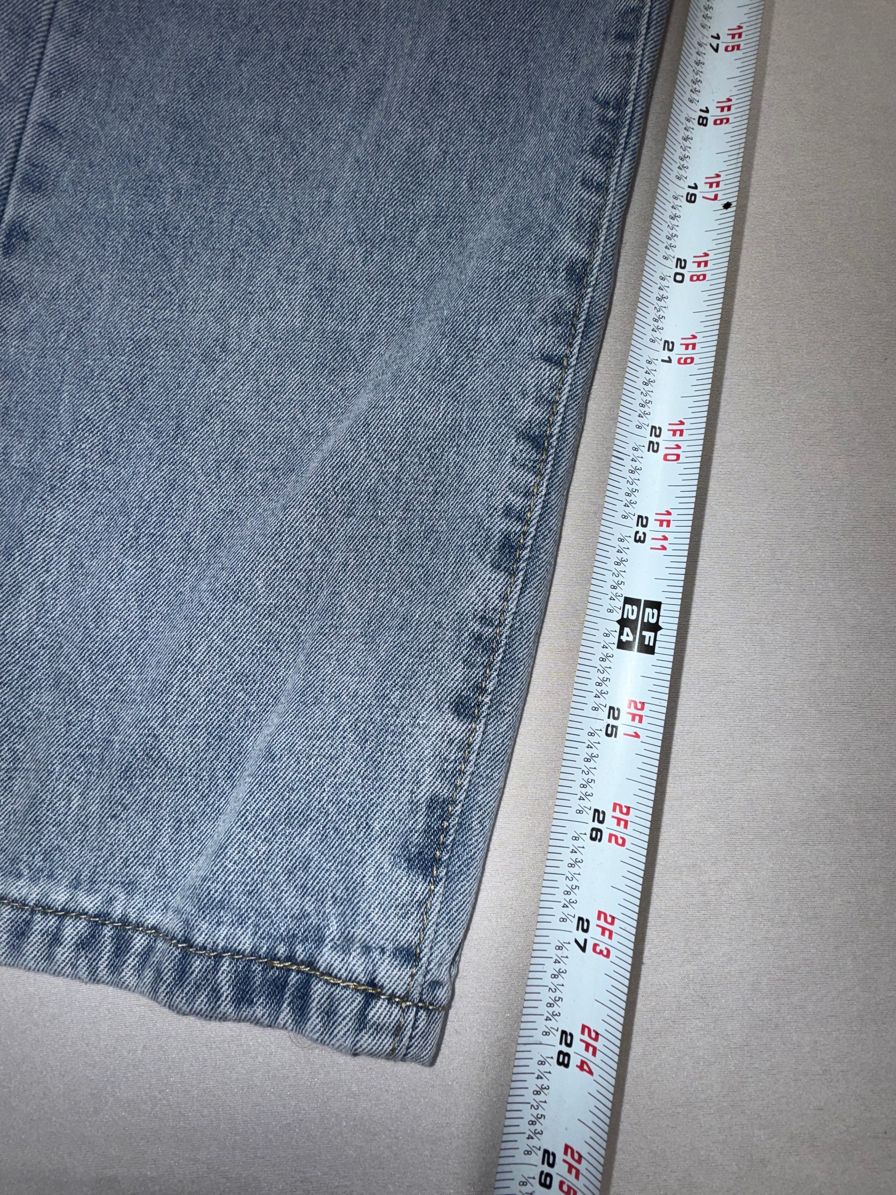 SHEIN Women's Size 30 Blue Denim Jeans Straight Leg High Waist Light Wash Casual Pants