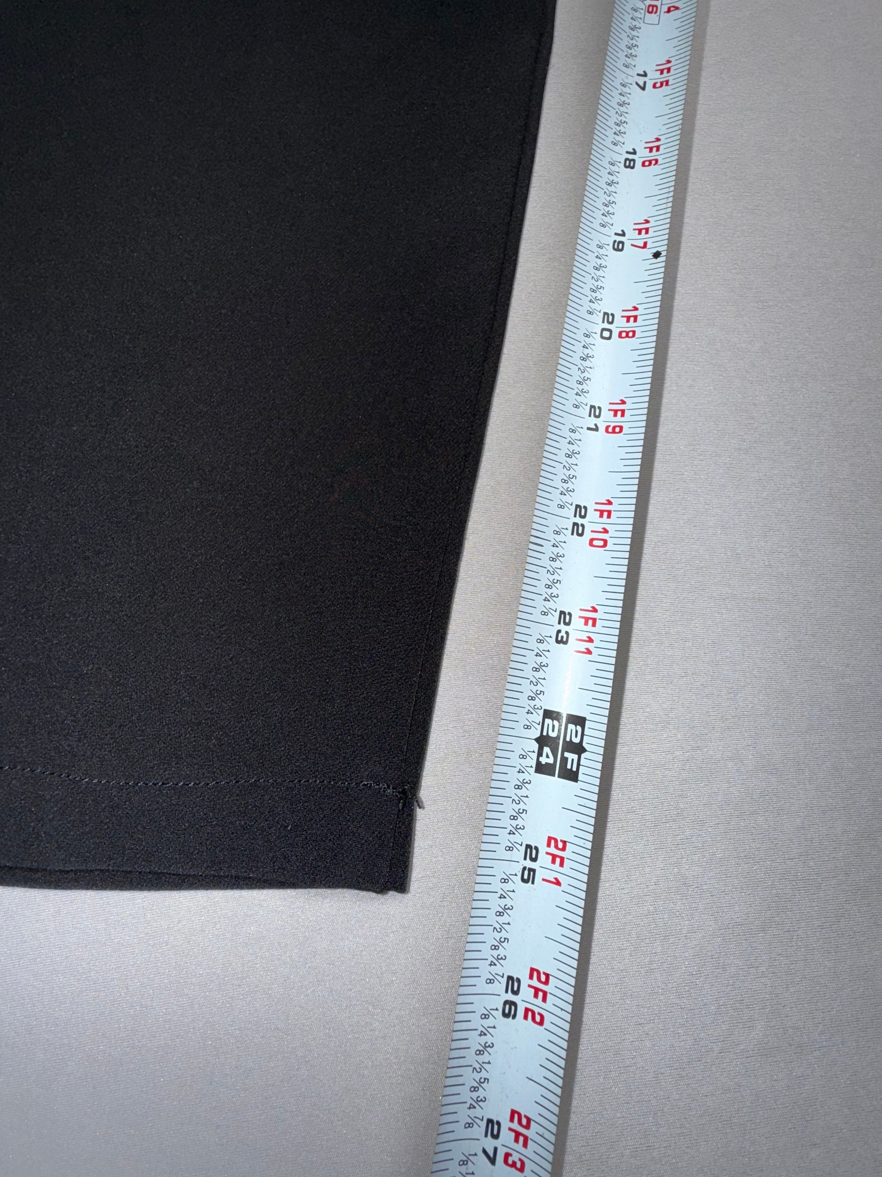 Counterparts Black Dress Pants Women's Medium Straight Leg Work Slacks