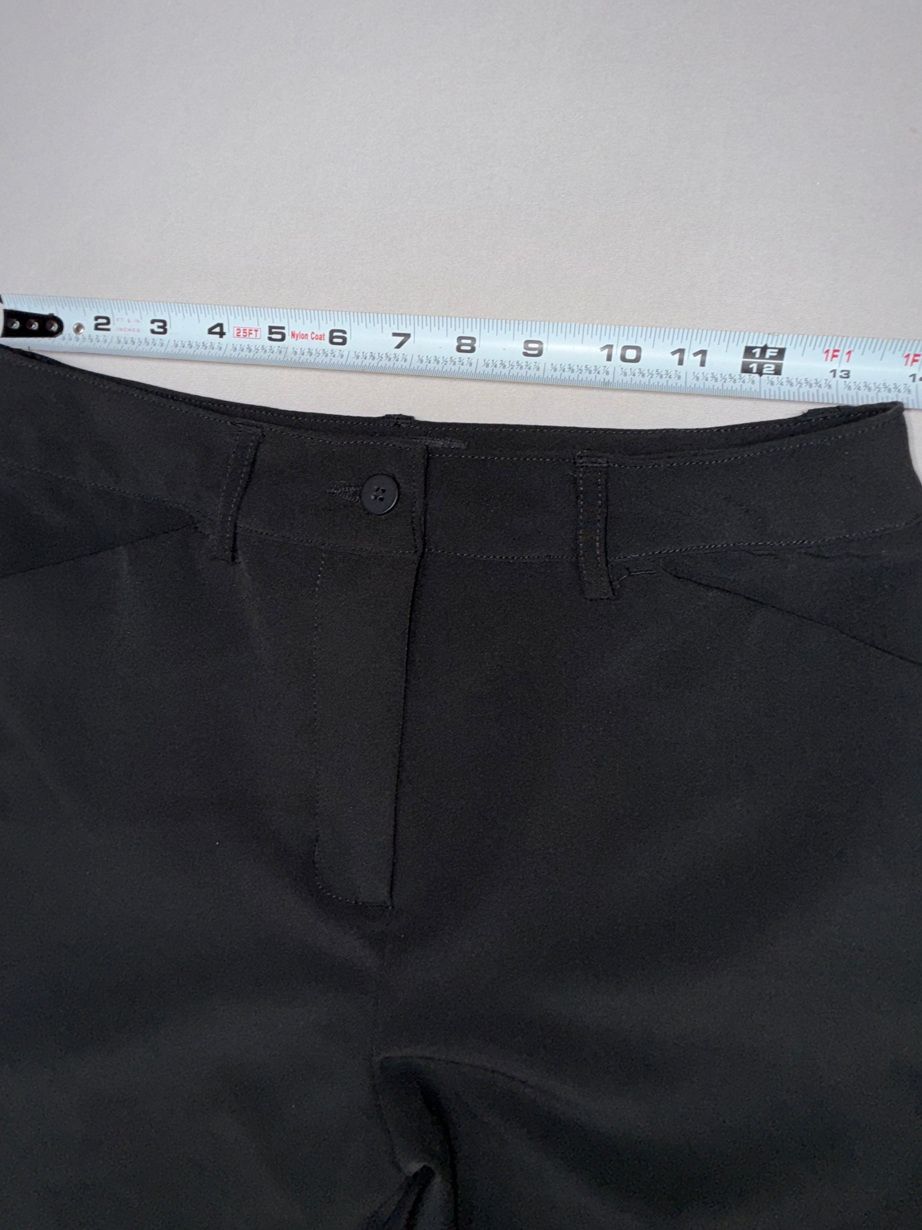 Counterparts Black Dress Pants Women's Medium Straight Leg Work Slacks