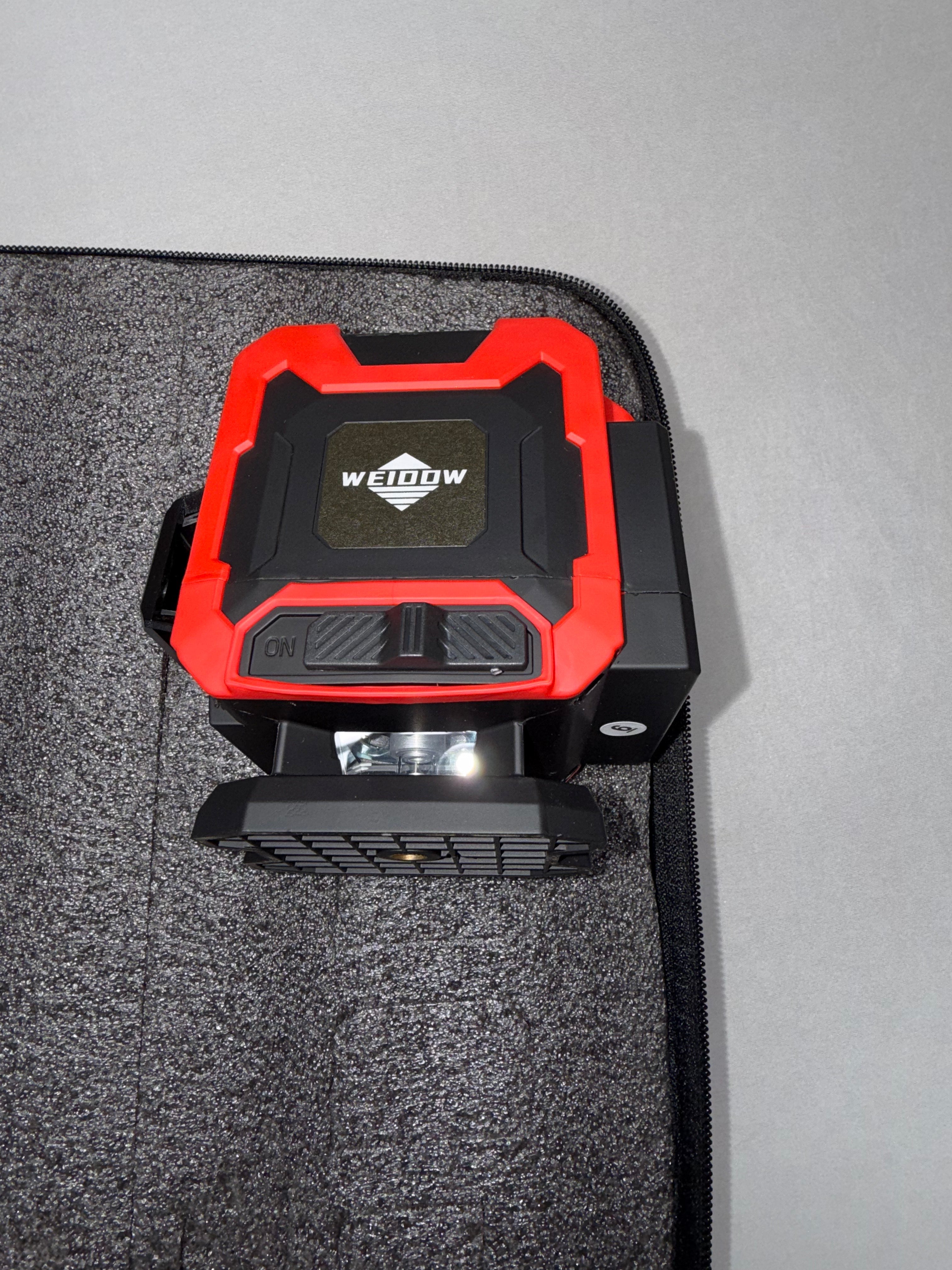 WEIDDOW Self Leveling Laser Level Kit w/ 2 Batteries Tripod Case New
